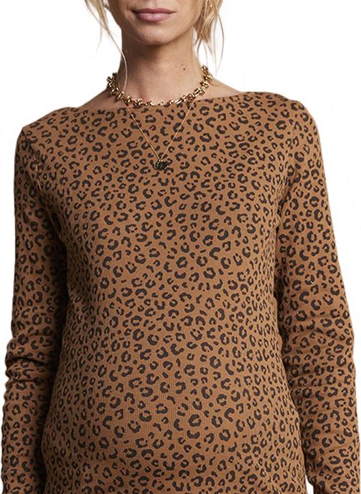 Actual product image Envie de Fraise Bio-Kollektion: Umstandsshirt mit Leoprint (44, 46)