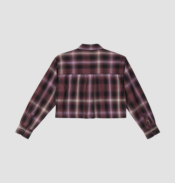 Immagine prodotto s.Oliver Bluse Cropped Hemdbluse mit Karo-Muster (134, 140)