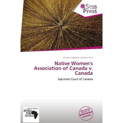 Native Women's Association of Canada v. Canada, Fachbücher