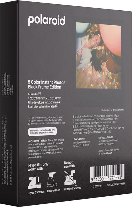 Immagine prodotto Polaroid Edizione telaio nero (Ora, OneStep+)