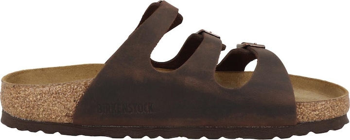 Actual product image Birkenstock Florida SFB oiled nubuck leather soft footbed normal - 66003 (41)