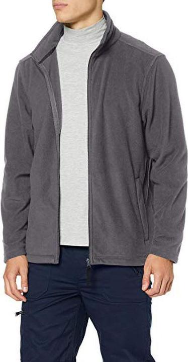 Actual product image Regatta Mens Plain Micro Fleece Full Zip Jacket (Layer Lite) (S)