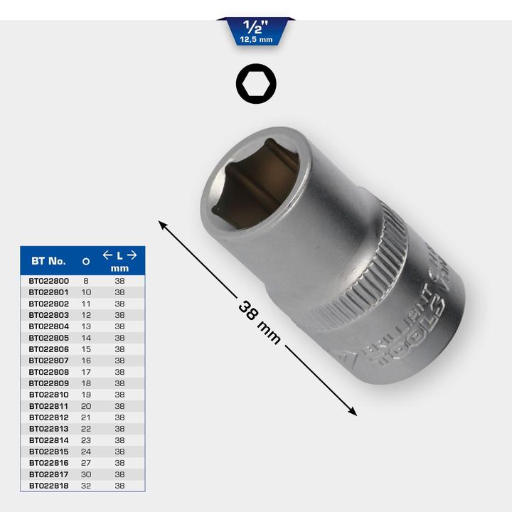 Actual product image Brilliant Tools BT022804 (13 mm)