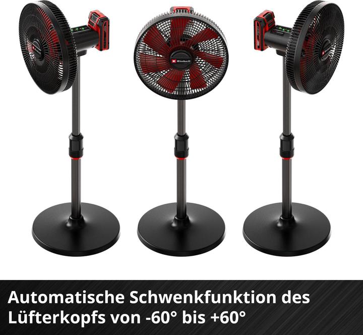 Actual product image Einhell Bodenventilator GE-CF 18/320 P Li-Solo Schwarz