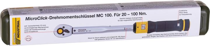 Produktbild Proxxon Drehmomentschlüssel MicroClick (3/8", 20 Nm, 100 Nm)