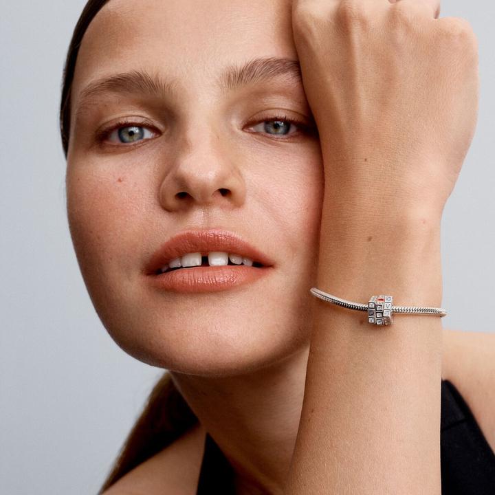 Immagine prodotto Pandora Beweglicher Spielzeugwürfel Charm (Argento 925, Smalto)