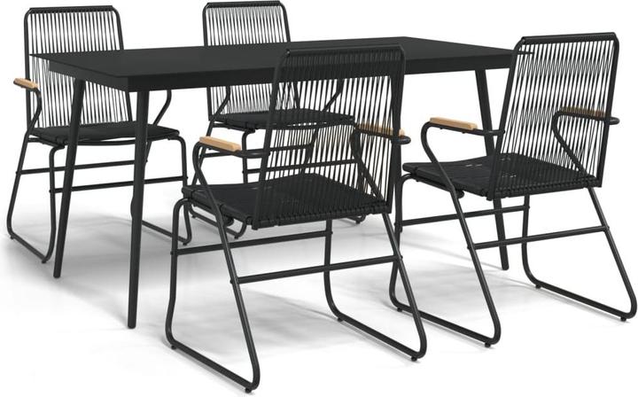 Produktbild vidaXL Garten Essgruppe (80 x 150 x 74 cm)