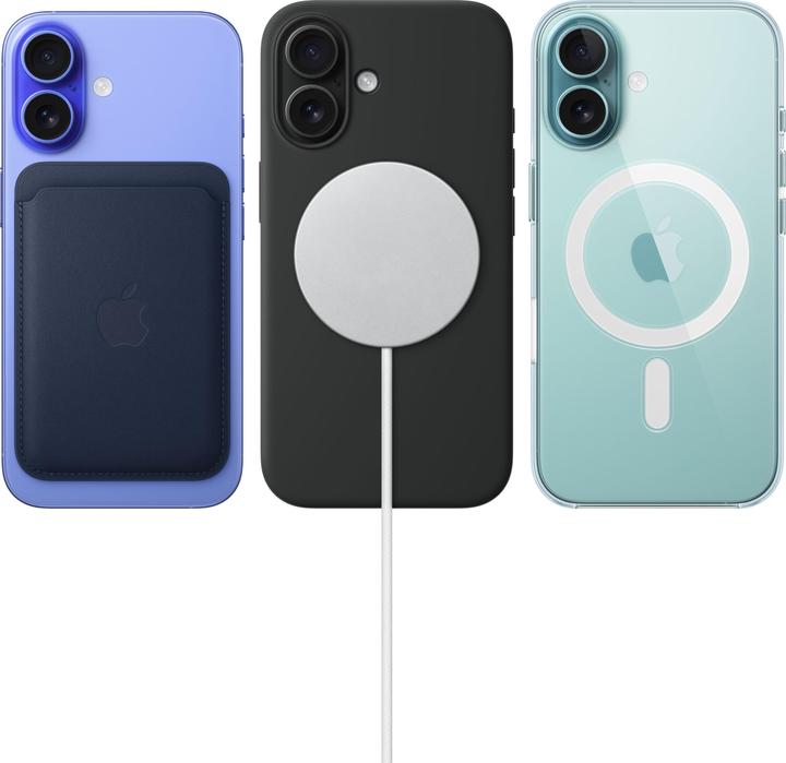 Produktbild Apple iPhone 16 (128 GB, Teal, 6.10", SIM + eSIM, 48 Mpx, 5G)