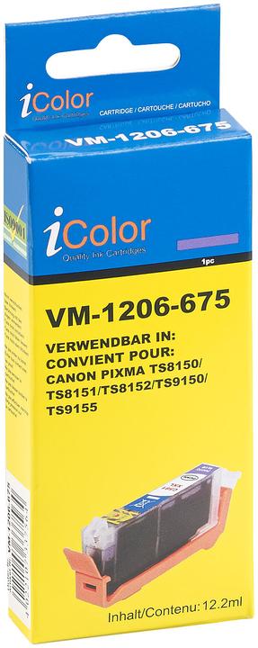 Produktbild IColor Tintenpatrone für Canon (ersetzt CLI-581PB XXL), photo-blau