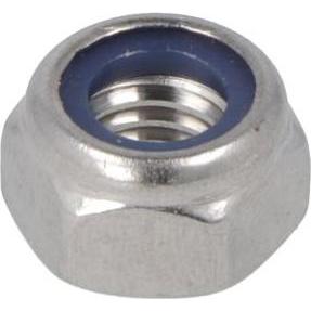 Proftec, Dadi + Rondelle, 5431.30.00601 Borgmoer RVS-A2 SW-10 DIN985 M6 - 50 stuks