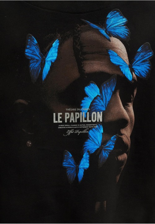 Actual product image Mister Tee Le Papillon Heavy Oversize Hoody (M)