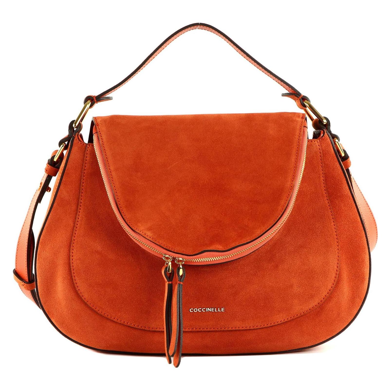 Coccinelle, Damen, Handtasche, Sole Suede Handbag