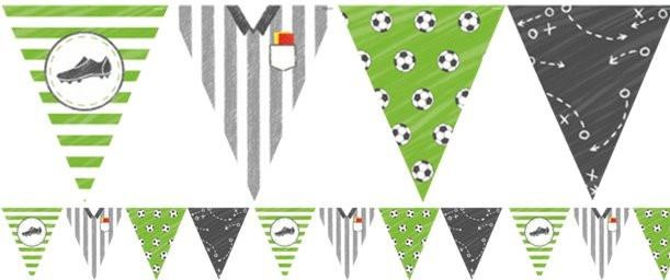 Produktbild Amscan Girlande Fussball