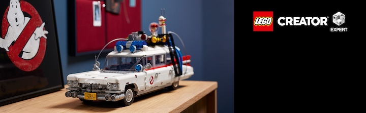 Image du produit LEGO S.O.S. Fantômes ECTO-1 (10274, LEGO Icons, LEGO difficiles à trouver)