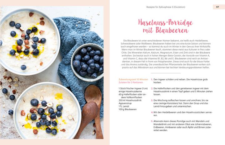 Actual product image Das Kinderwunsch-Kochbuch (German, Dunja Petersen, 2023)