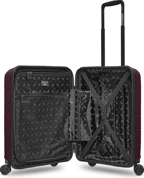 Actual product image Redolz Essentials 17 4-Rollen Kabinentrolley 55 cm Soft-Pocket Laptopfach (46 l)