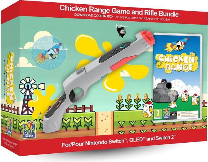 Produktbild IMP Chicken Range Game - (Code in Box) with Rifle Bundle (Switch 2)