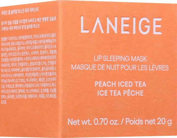 Actual product image Laneige - Lip Sleeping Mask Peach Iced Tea (Lip balm)