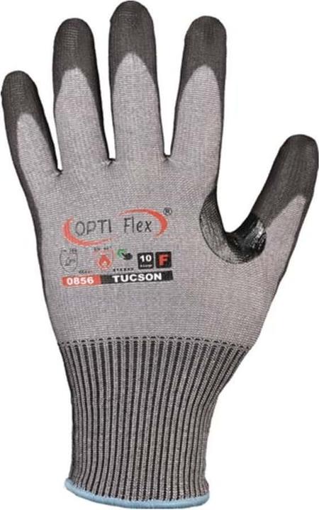 Actual product image Feldtmann Cut protection gloves TUCSON size 10 grey/black EN388/EN420 PPE category II (10)