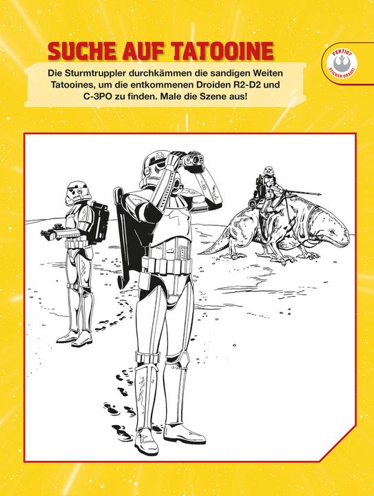 Produktbild Panini Star Wars: 1001 Sticker - Stickern - Rätseln - Ausmalen