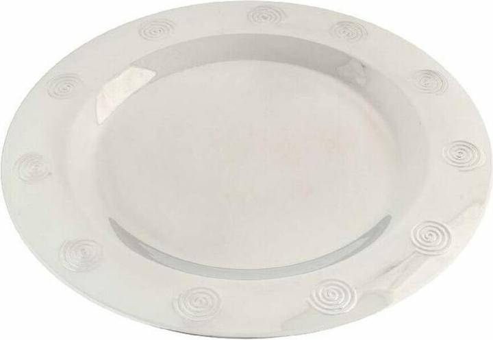 Produktbild DKD Home Decor Flacher Teller Edel 30 x 30 x 0,5 cm (1 x, 30 cm)