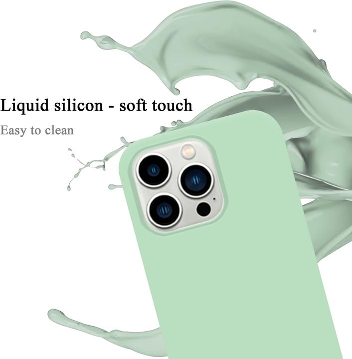 Produktbild Cadorabo Hülle für Apple iPhone 14 PRO im TPU Liquid Silicone Case Style (Apple iPhone 14 Pro)