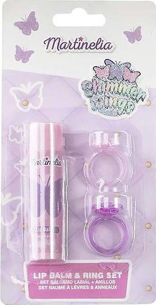 Actual product image Martinelia MA26125 Παιχνίδια Ομορφιάς Shimmer Wings Lip Balm & Ring Set (Lip balm)