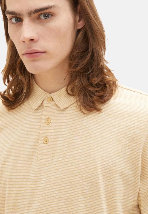 Actual product image Tom Tailor Polo shirt Short sleeve shirt with polo collar striped (XL)