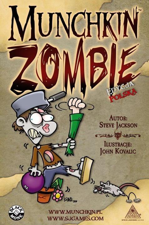 Image du produit Black Munchkin Zombie MONK (Polonais)
