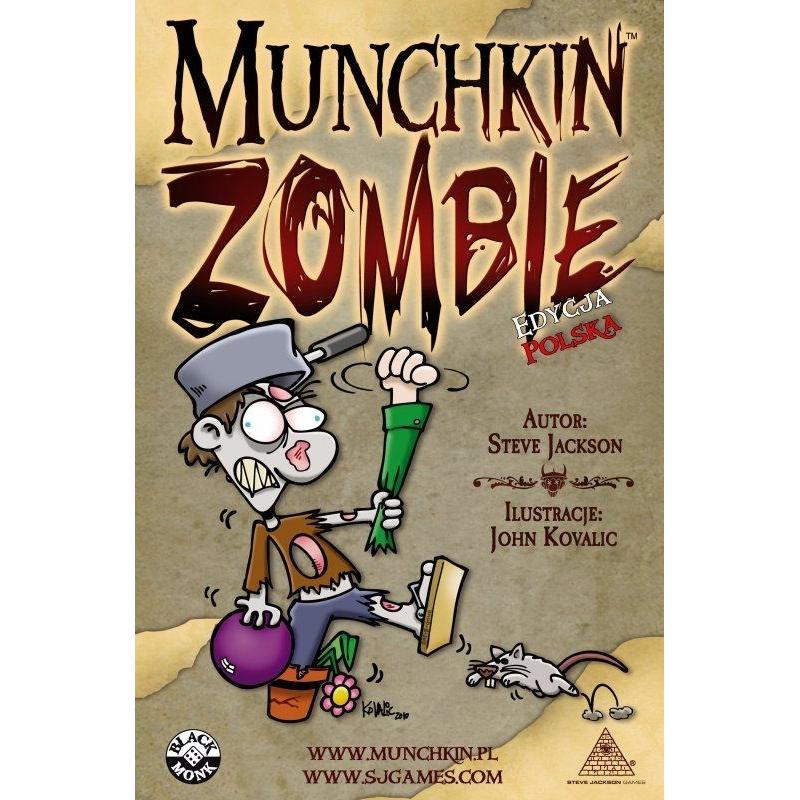 Black Munchkin Zombie MONK (Polnisch)