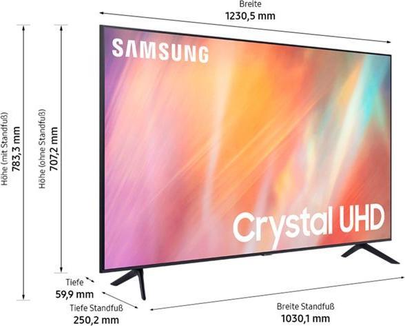 Actual product image Samsung GU55AU7179U (55", AU7179, LED, 4K, 2021)