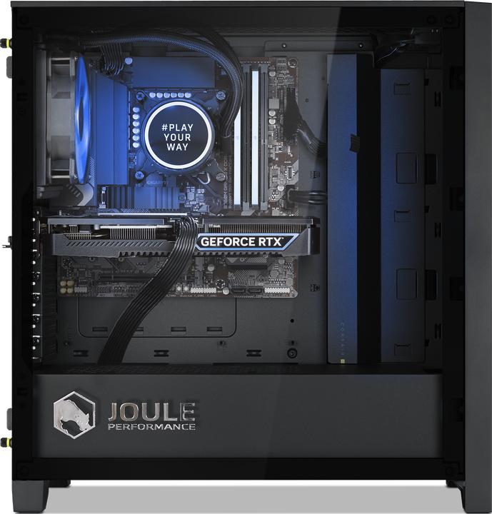 Produktbild Joule Performance Gaming PC RTX4060 I5 16GB 1TB L1130449 (1000 GB, 16 GB, Intel Core i5-14500, GeForce RTX 4060)