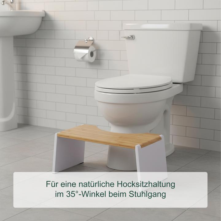 Produktbild Relaxdays Toilettenhocker