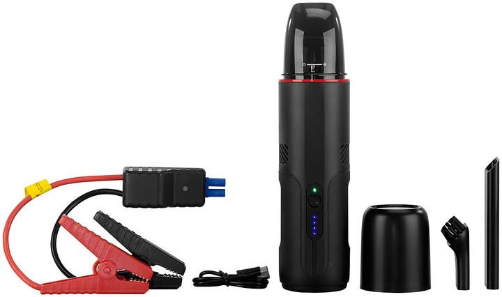 Produktbild Revolt 3in1-Kfz-Starthilfe, Staubsauger & USB-Powerbank (800 A, 10000 mAh)