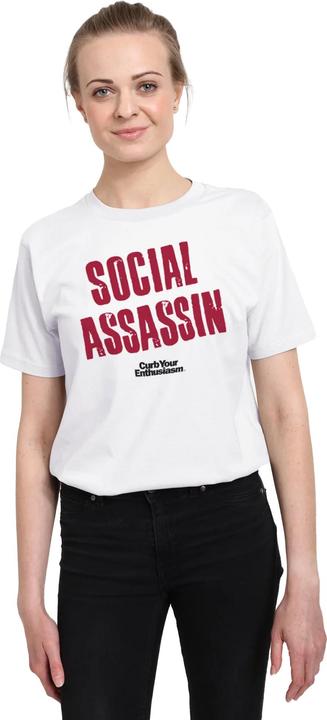 Produktbild Curb Your Enthusiasm Social Assassin TShirt (S)