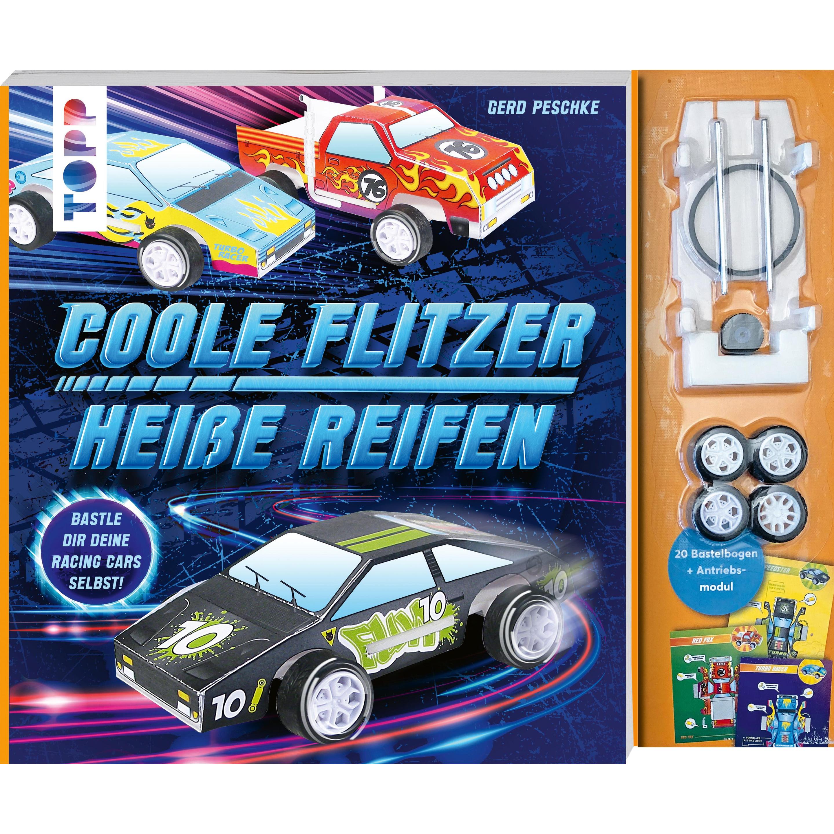 Coole Flitzer, heisse Reifen - Bastle dir deine Racing Cars selbst!, Kinderbücher von Gerd Peschke