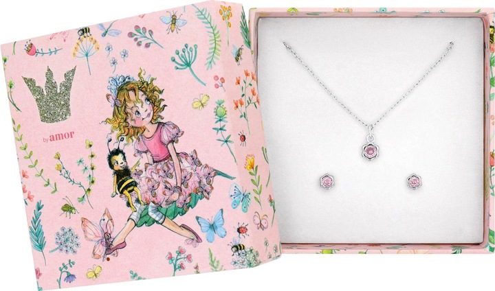 Produktbild Prinzessin Lillifee Multisets für Mädchen, 925 Sterling Silber, Zirkonia synth. | Geburtsstein (Silber 925)