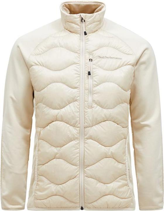 Produktbild Peak Performance Helium Down Hybrid Isolationsjacke Sand Fog Herren (M)