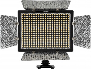 Actual product image Yongnuo Lampa LED YN300 IV - RGB, WB (3200 K - 5500 K) (Further permanent lights)