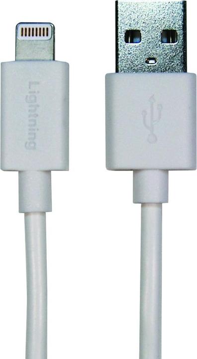 Sinox SXI2503MFI, 3 m, Lightning, USB A, White, 1 pc(s), Blister (3 m, USB 3.0)