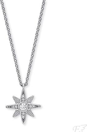 Immagine prodotto Engelsrufer Tů™pytivů stů™íbrnů nůhrdelnůk s kubickůmi zirkony ERN-NSTAR-ZI (ů™etízek. (Argento 925, Pietra colorata, 40 - 44 cm)