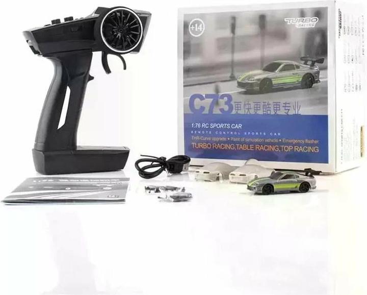 Produktbild Turbo Racing Micro Sport C73, Grün, RTR, 1:76 (RTR Ready-to-Run)