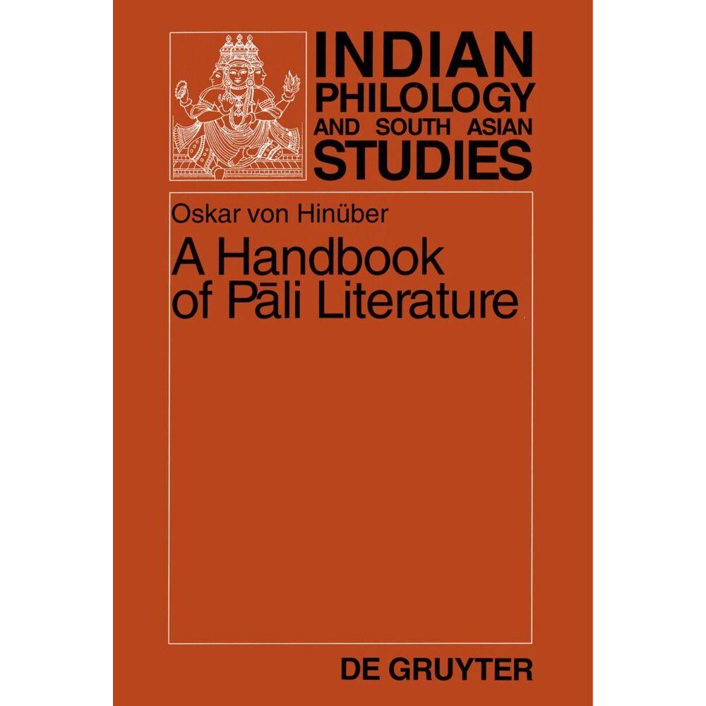 A Handbook of Pali Literature, Fachbücher von Oskar von Hinüber