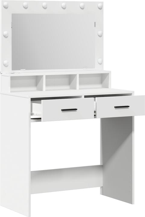VidaXL Schminktisch mit LED-Leuchten (79 x 41 x 135 cm)