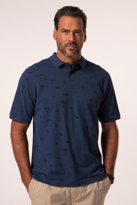 Produktbild JP1880 JP 1880 Poloshirt, Halbarm, Piqué, Alloverdruck (XXL)
