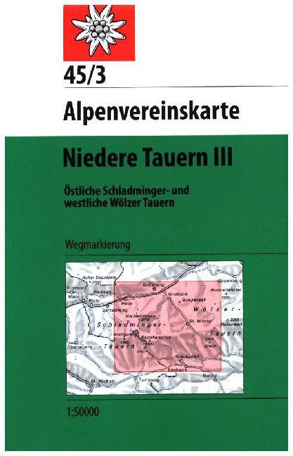 Produktbild Alpenvereinsktn.45/3 Niedere Tauern.3