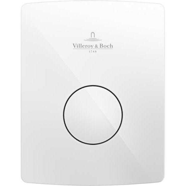 Villeroy & Boch, Betätigungsplatte, V&B Urinal-Abdeckplatte ViConnect U100 162x126x17mm weiss