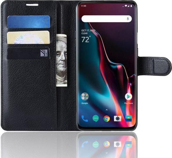 Produktbild MU Classic Litchi Leder Bookcover Series (OnePlus 7 Pro)