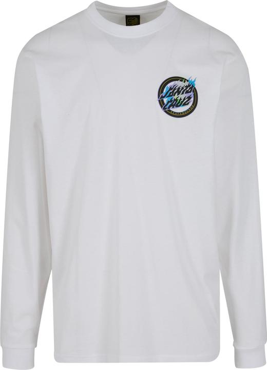 Actual product image Santa Cruz Holo Flamed Dot Longsleeve - 125529 (S)