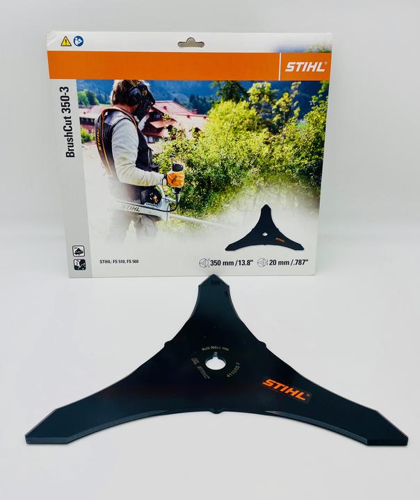 Productafbeelding Stihl 41107134100 Vijzelmes Bosmaaier 350mm (Grasmaaier, Maaimachine messen + vervangingsmessen tuinmachines)